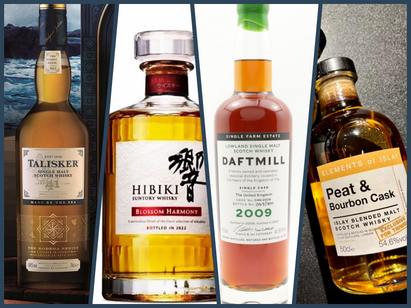 即市分析:Talisker 41年、響櫻花2022版、Daftmill單桶及Elements of Islay Peat & Bourbon