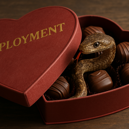 Employment is like a box of chocolates, you never know what you’re going to get