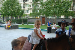 Alyssa riding young 3