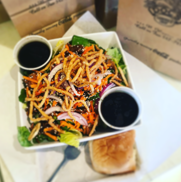 Arranged Food and Objects