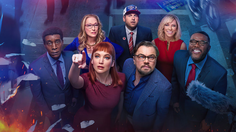 In Partnership with Big Blue Ox and lead with Roy Arwas as a Creative Director. An entertainment marketing campaign for “Don’t Look Up,” directed by Adam McKay. Featuring an all-star team, including Leonardo DiCaprio, Jennifer Lawrence, Meryl Streep, Cate Blanchett, Jonah Hill, Tyler Perry, Ariana Grande, and many more.
