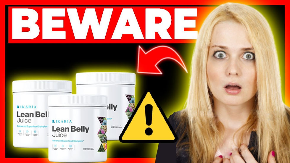 Ikaria lean belly juice WebMD