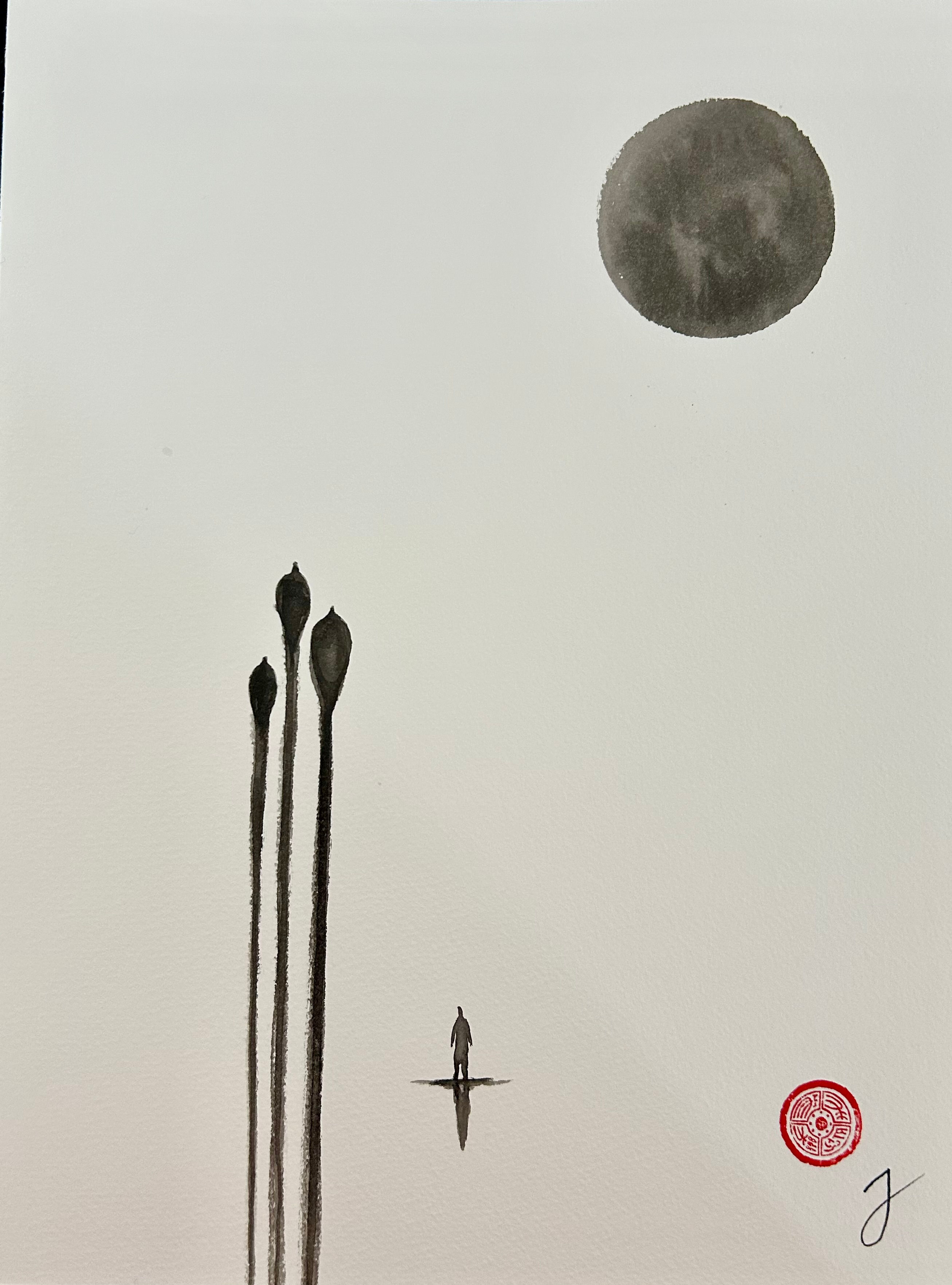 0154: "Il n’est pas nécessaire d’être grand pour toucher l’infini."
