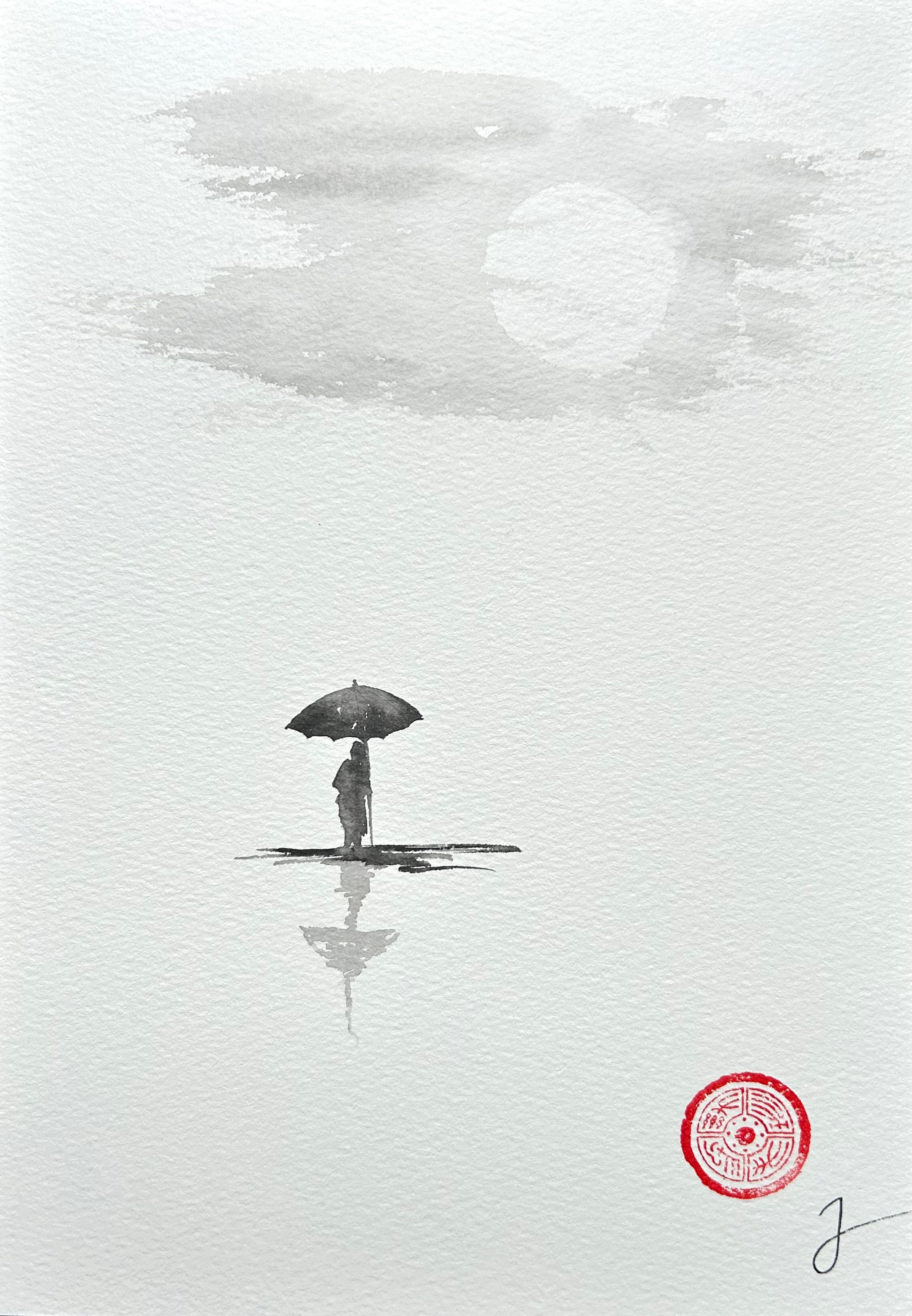 0175 : « Même sous la pluie, reste debout. »