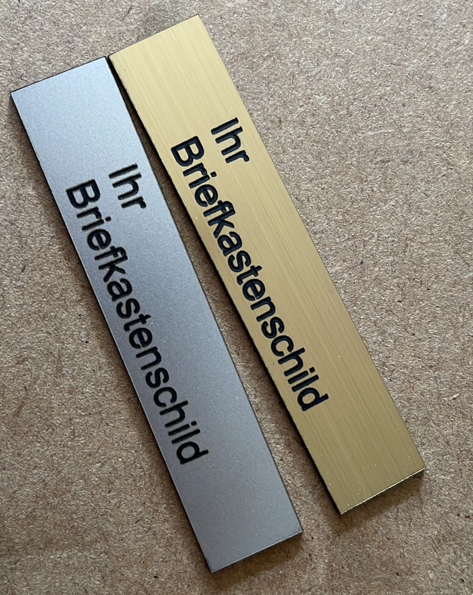 Briefkasten- Türschild
