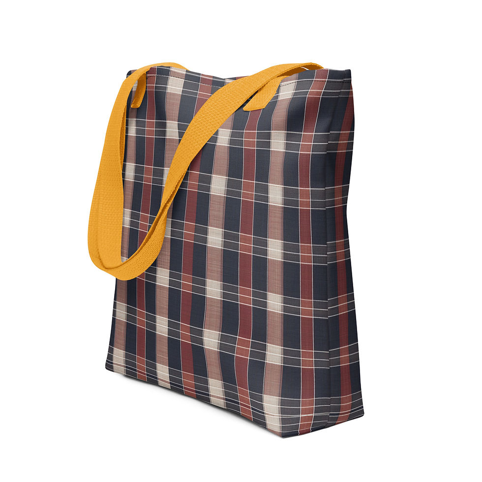 Thumbnail: Tartan - Tote bag