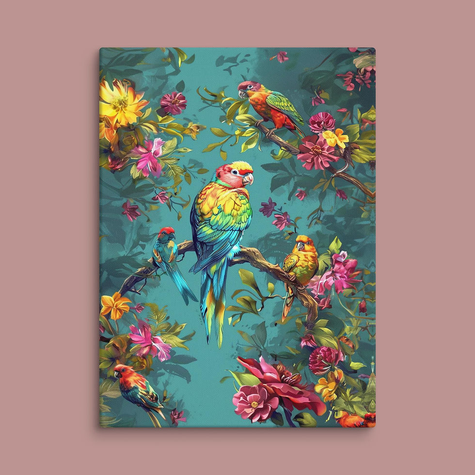 Miniatura: Tropical Maritaca - Canvas