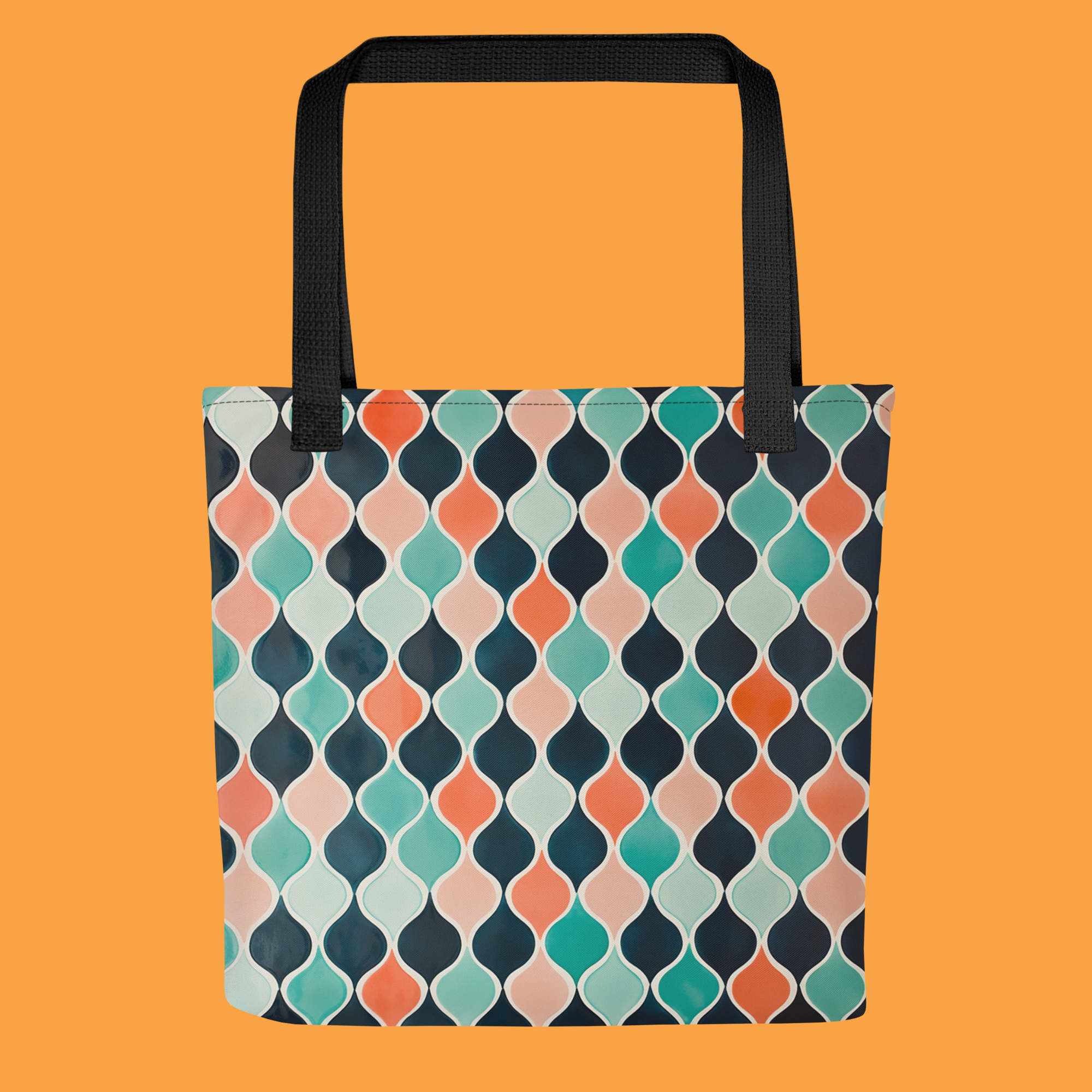 Ogee Blue - Tote bag