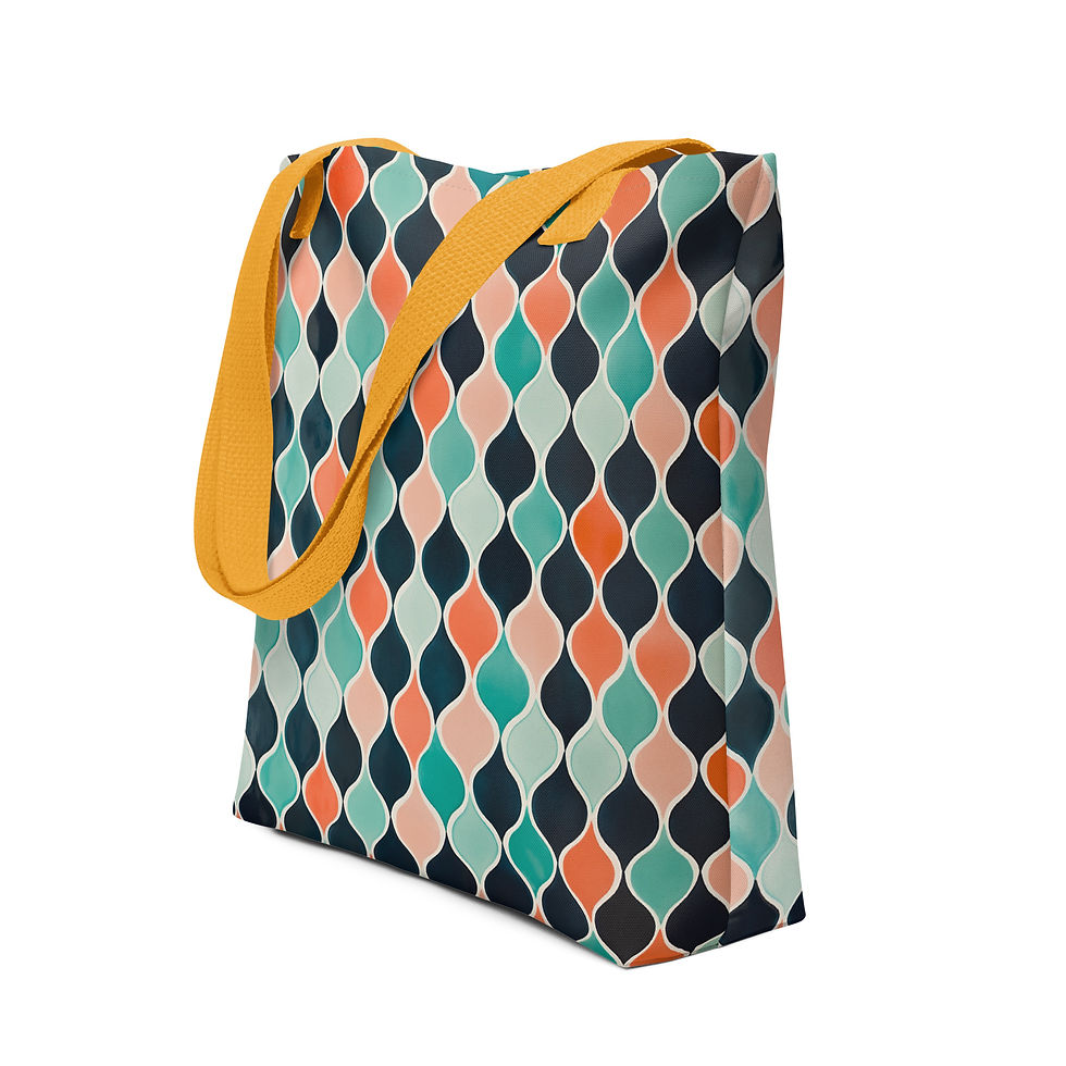 Miniatura: Ogee Blue - Tote bag