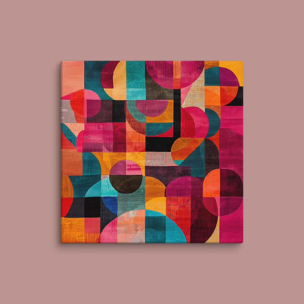 Miniatura: Geometric Dynamic - Canvas