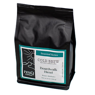 Boardwalk Blend Cold Brew Medium+ Roast Single Origin Blend