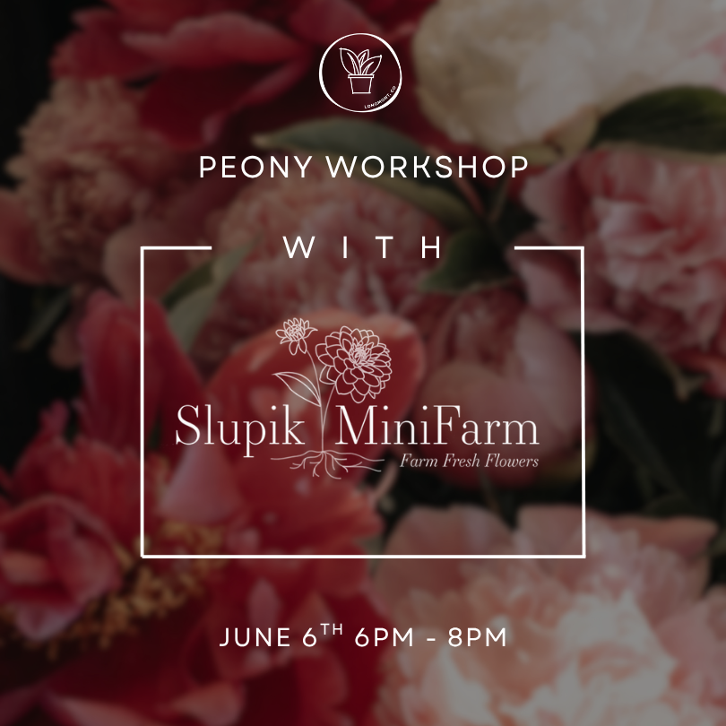 Peony Workshop with Slupik MiniFarm
