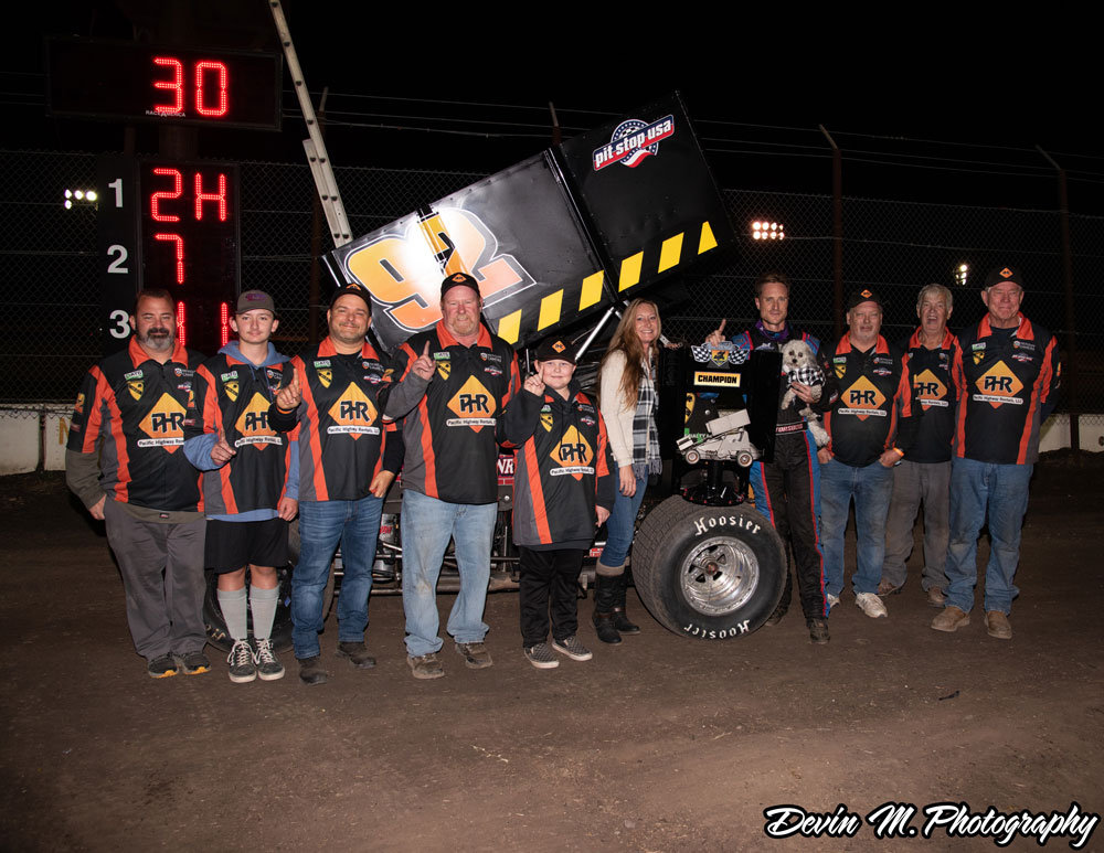 Sanders wins race/ Forsberg claims SCCT title
