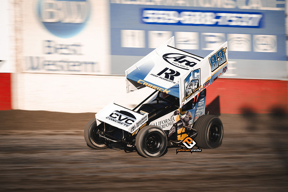 Tanner Carrick Pleased with Double Duty Showing in Tulare, CA