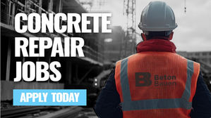 Experienced Concrete Repair Technician Jobs Available: Join the Beton Bauen Team