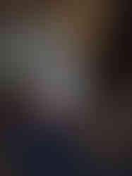 portrait view black art print features two large, stylised "pastel goth" cats floating in a circular, yin-yang-like formation