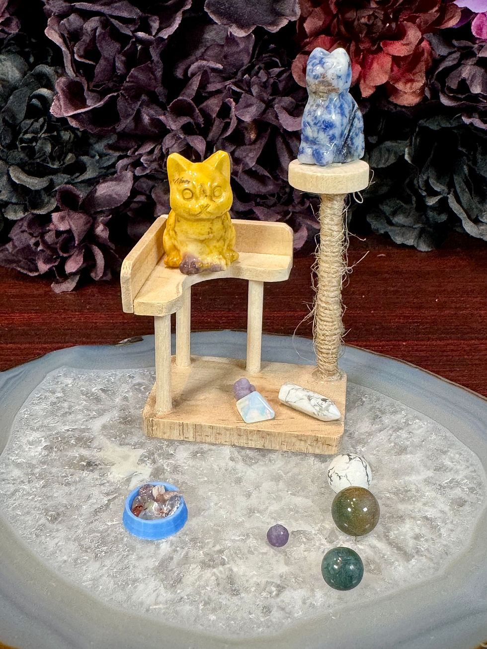 Thumbnail: Crystal Kitty Familiars- Double Adoption 