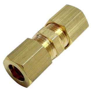 Brass compression fittings