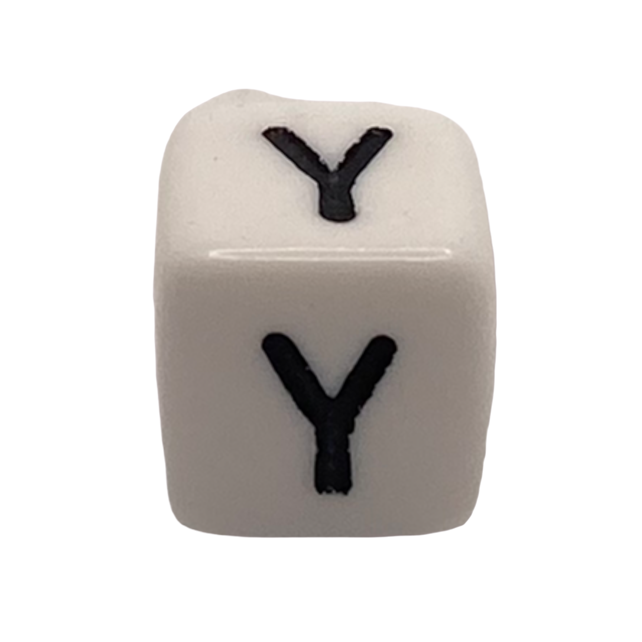 Acryl Buchstabenwürfel 10mm Y