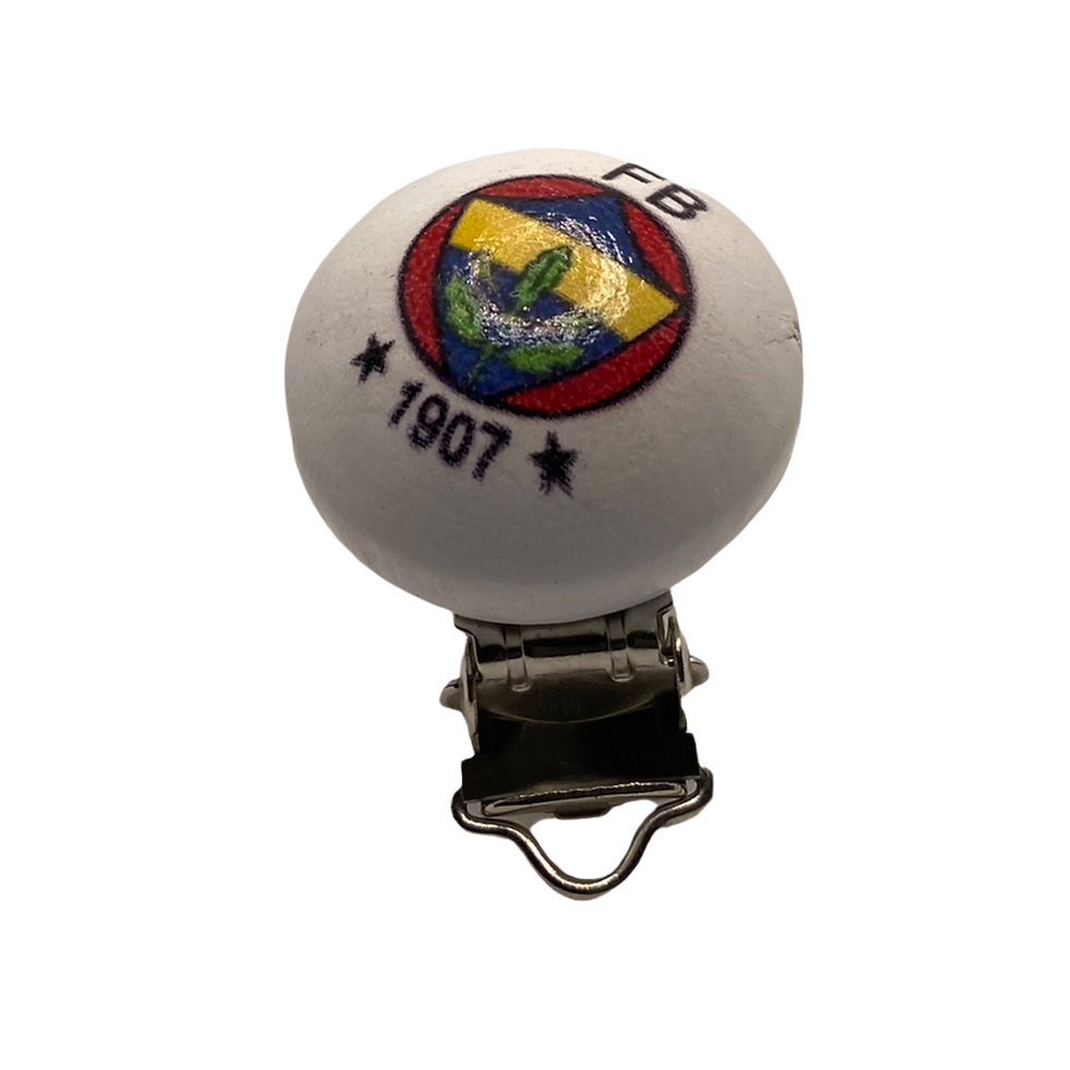 Holz Schnullerclip Fenerbahce