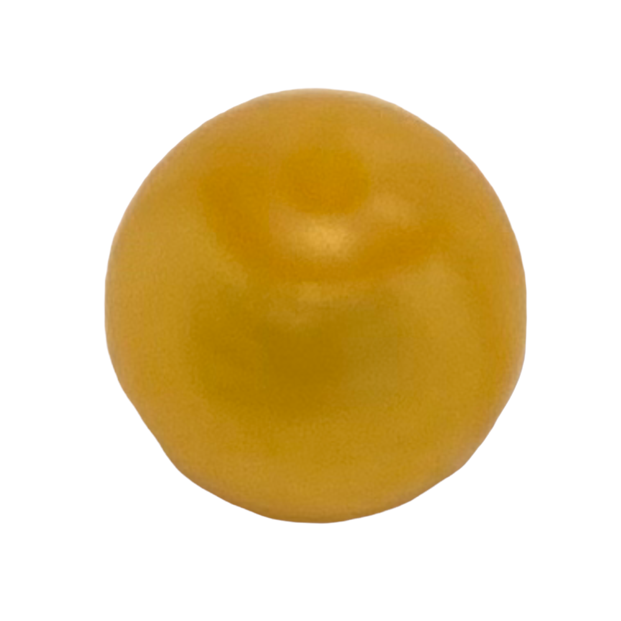 15mm Silikonperle Metallic Gold