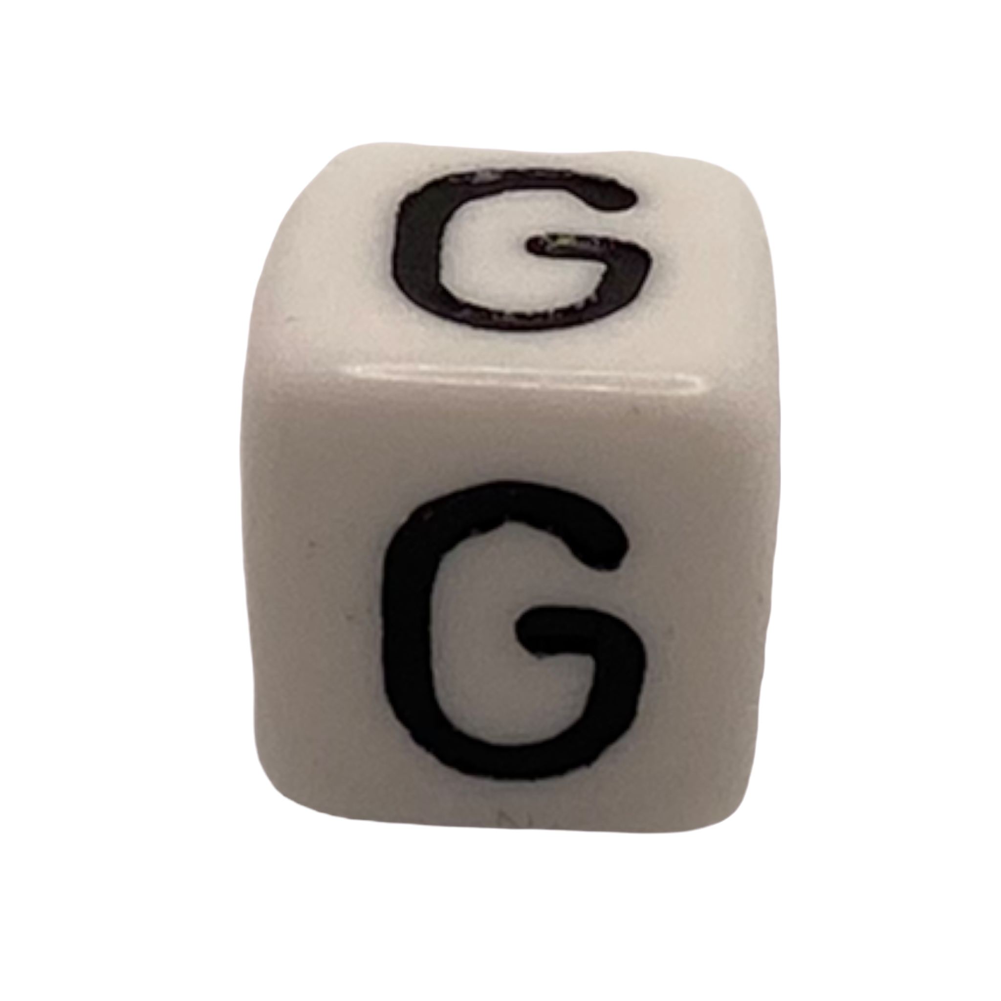 Acryl Buchstabenwürfel 10mm G