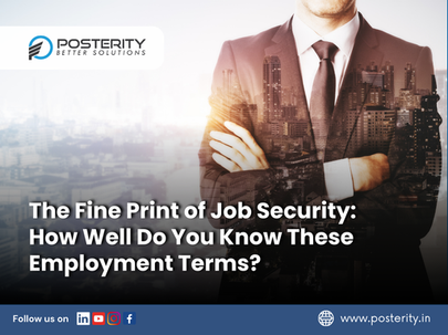 The Fine Print of Job Security: How Well Do You Know These Employment Terms?