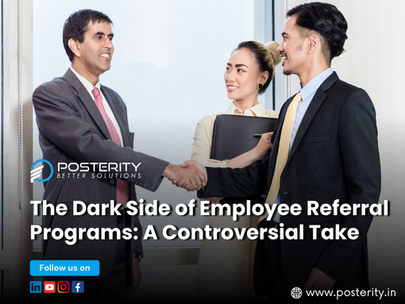 The Dark Side of Employee Referral Programs: A Controversial Take