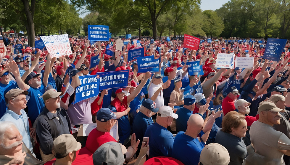 Veterans Rally for Constitutional Rights