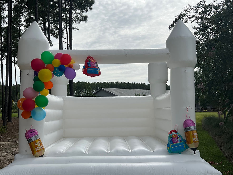 Thumbnail: White Bounce House 13x11.5x10