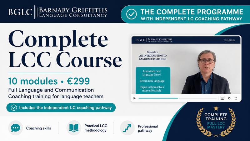 Barnaby Griffiths Language and Communication Coaching course BGLC 