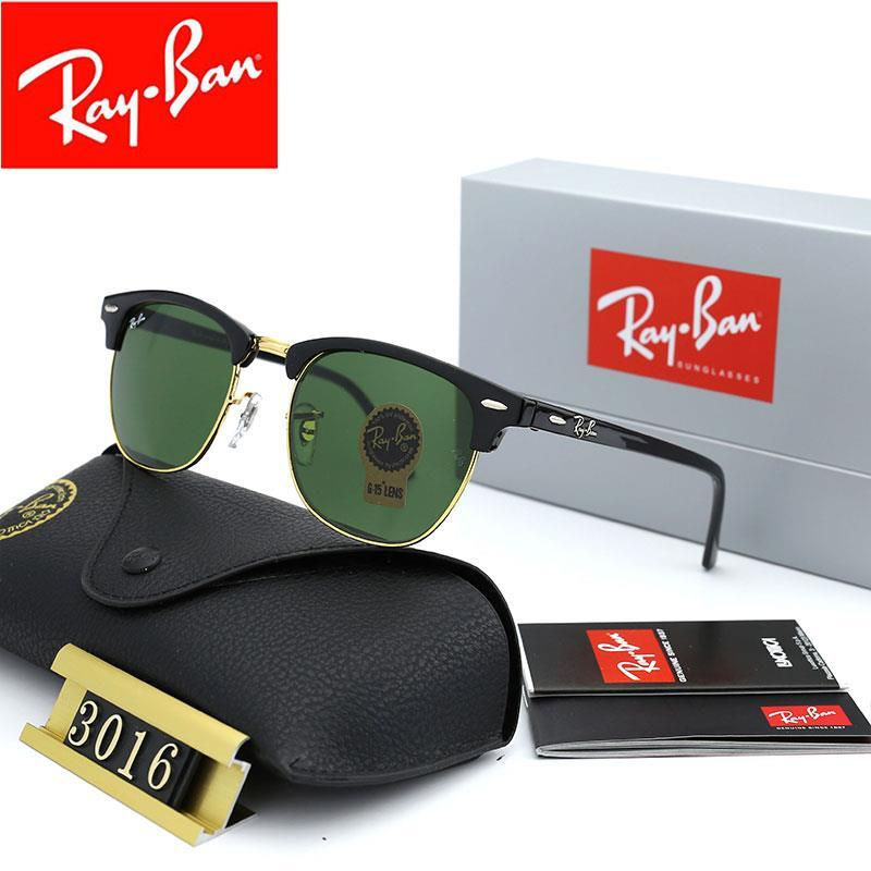Thumbnail: Original Rayban Brand Aviator Lentes Sunglasses Unisex Wayfarer
