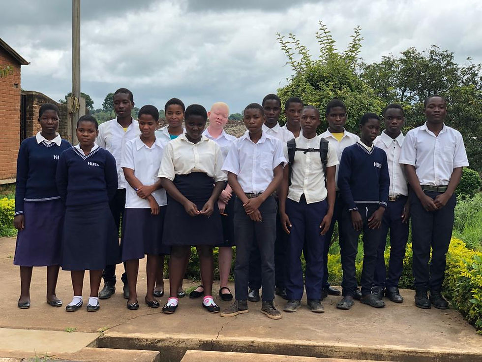 Ntcheu Secondary School students