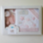 set lenzuola per lettino neonata con disegno rosa dell'orsacchiotto e kit spazzola e pettine
