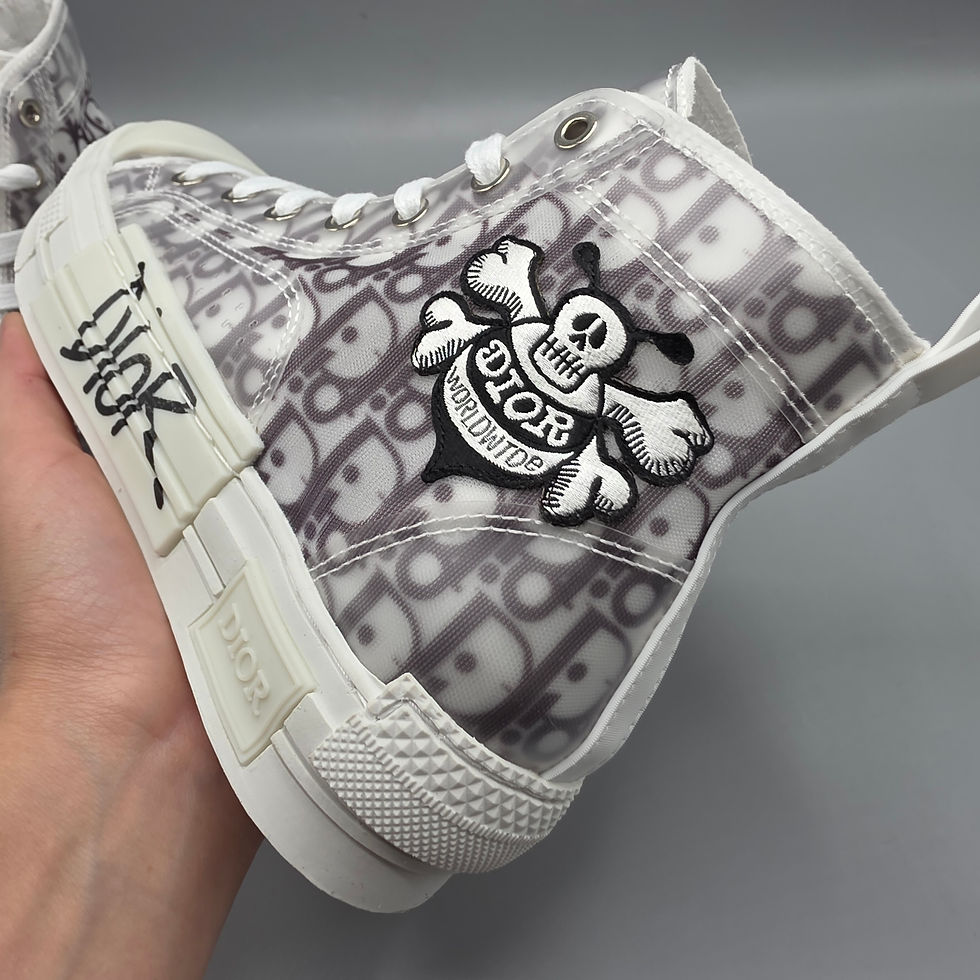 Miniatura: DIOR B23 HIGH TOP LOGO OBLIQUE