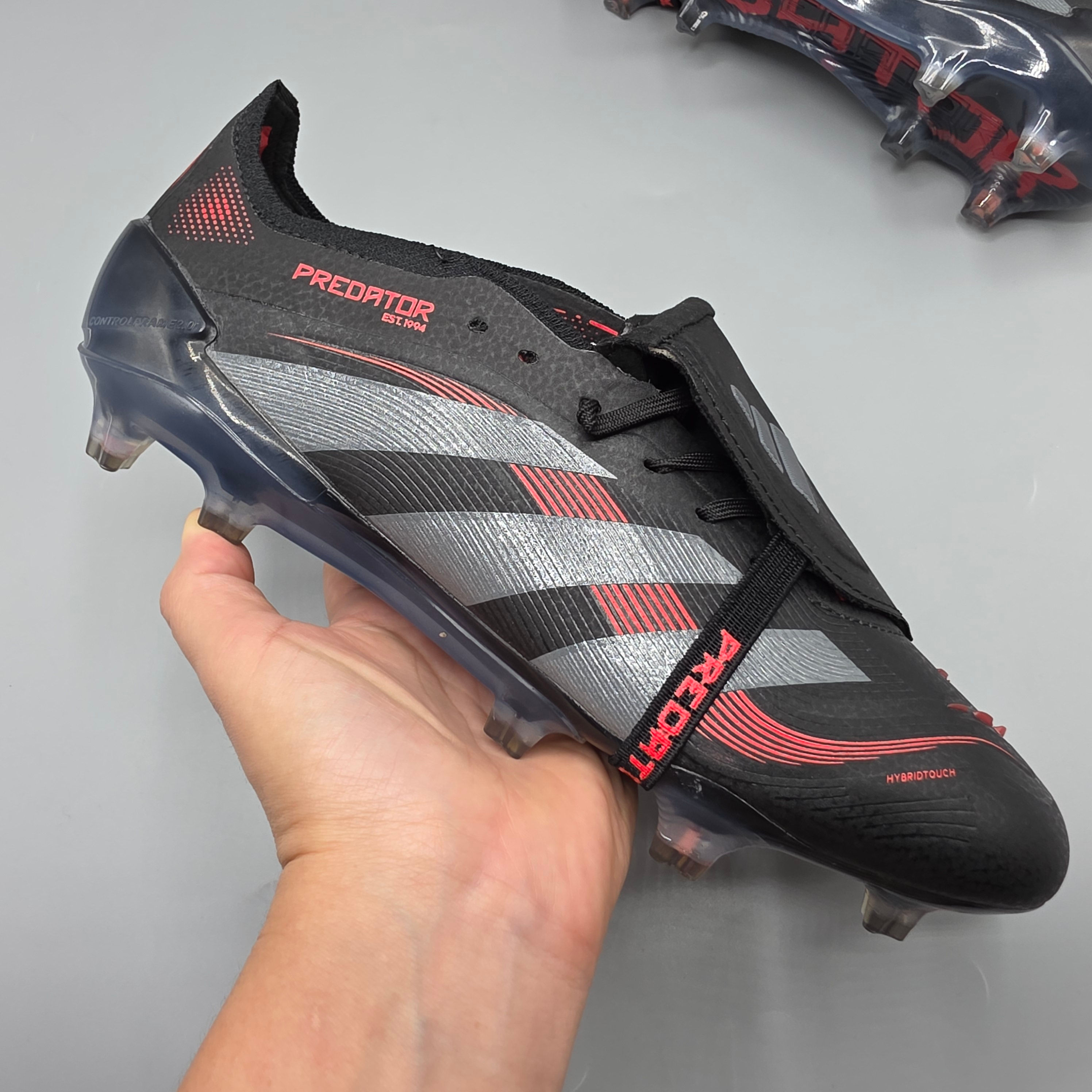 ADIDAS PREDATOR ELITE FOLDOVER TONGUE FG STEALTH VICTORY