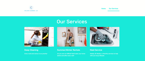 Website and Landing Pages