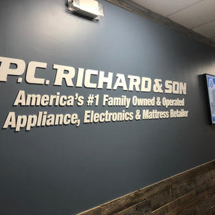 Dimensional Letters for P.C. Richard & Son