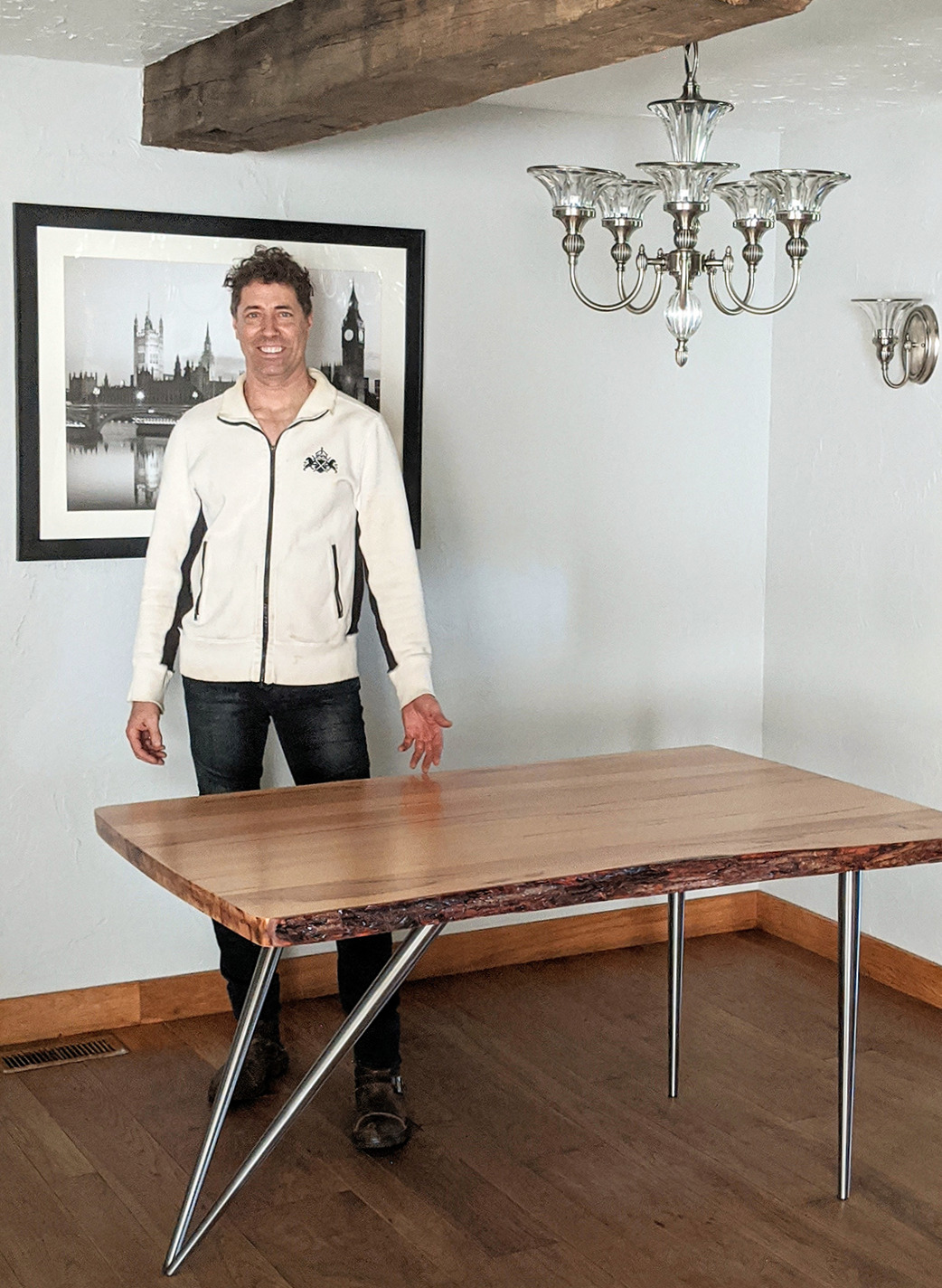 Love From Afar, wooden top