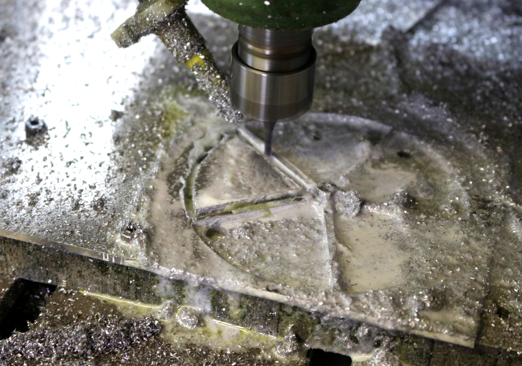 The David Philippe Timetable, gear being cut out