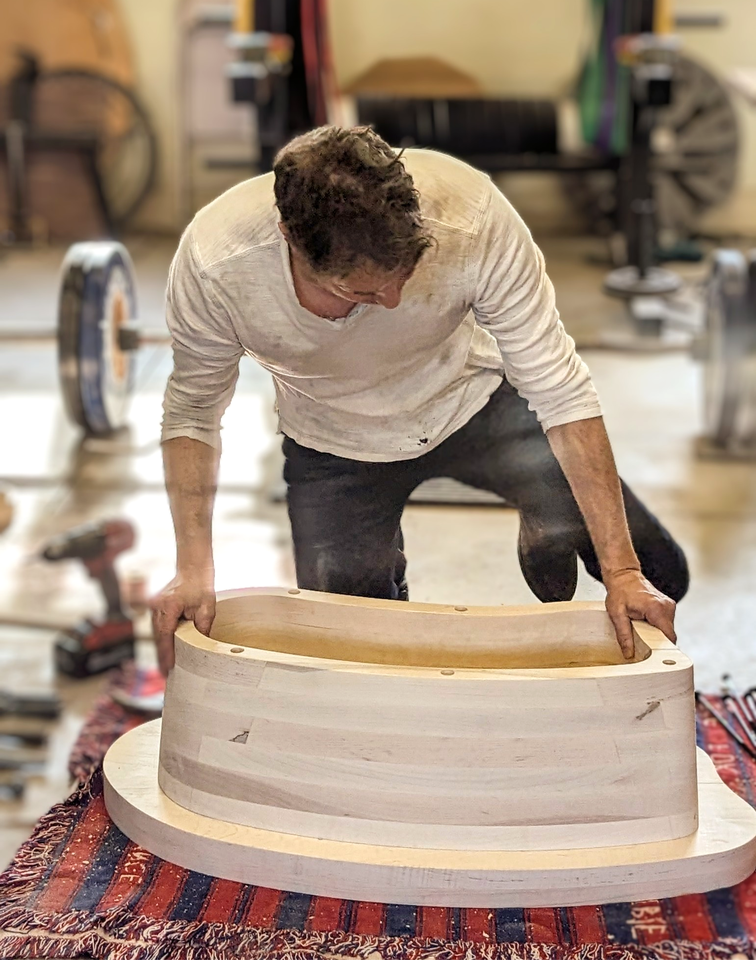 A Mesa Symphony being built by David Schlabach