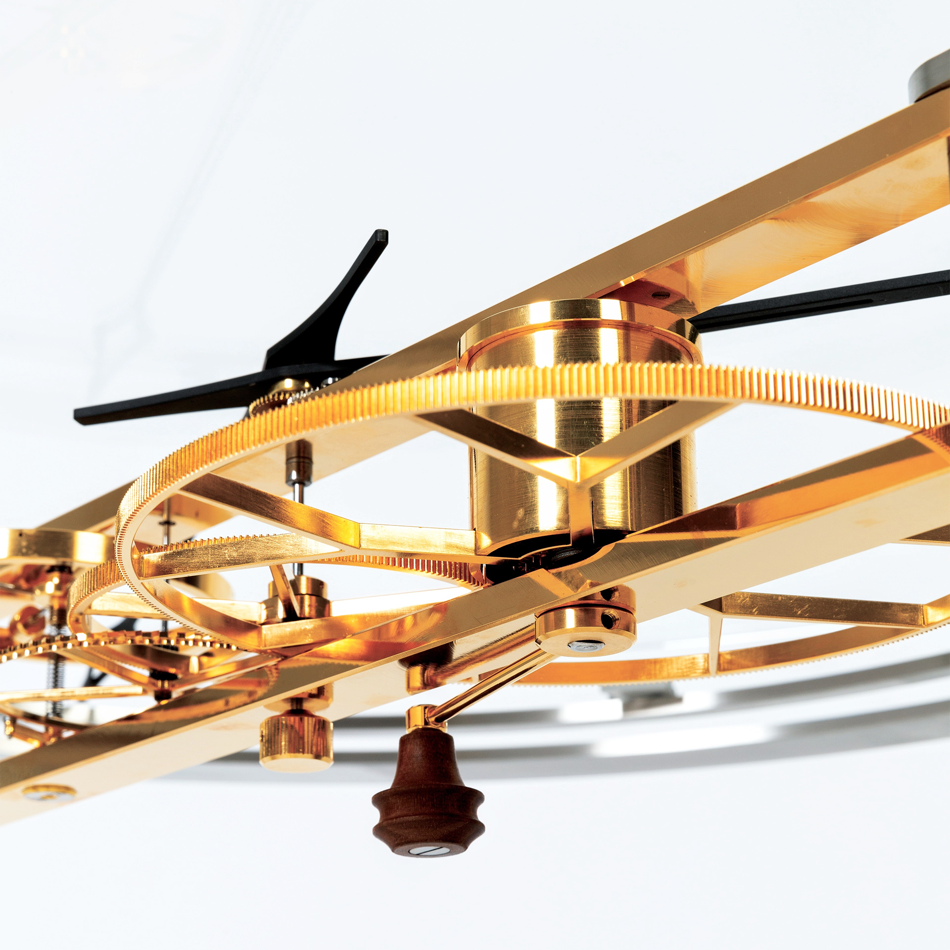 The David Philippe Timetable, detail shot of gears