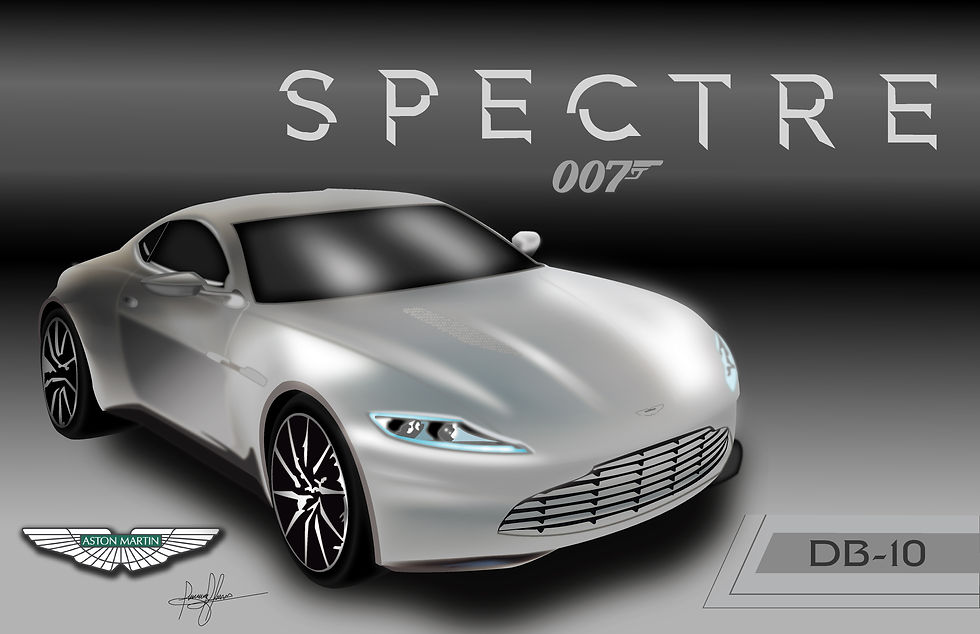Aston Martin Drawing