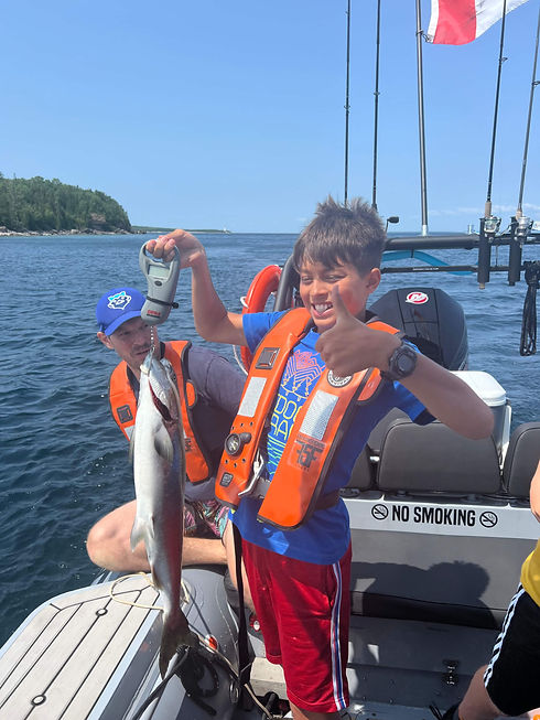 Salmon Fishing Tobermory