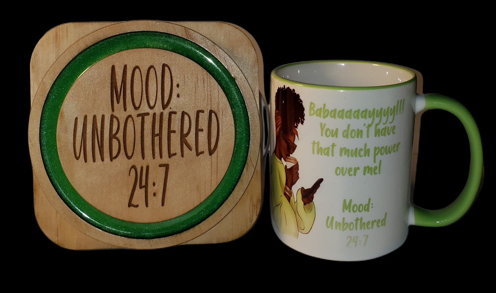 Thumbnail: 10oz Mug w/Glow in the Dark Coaster