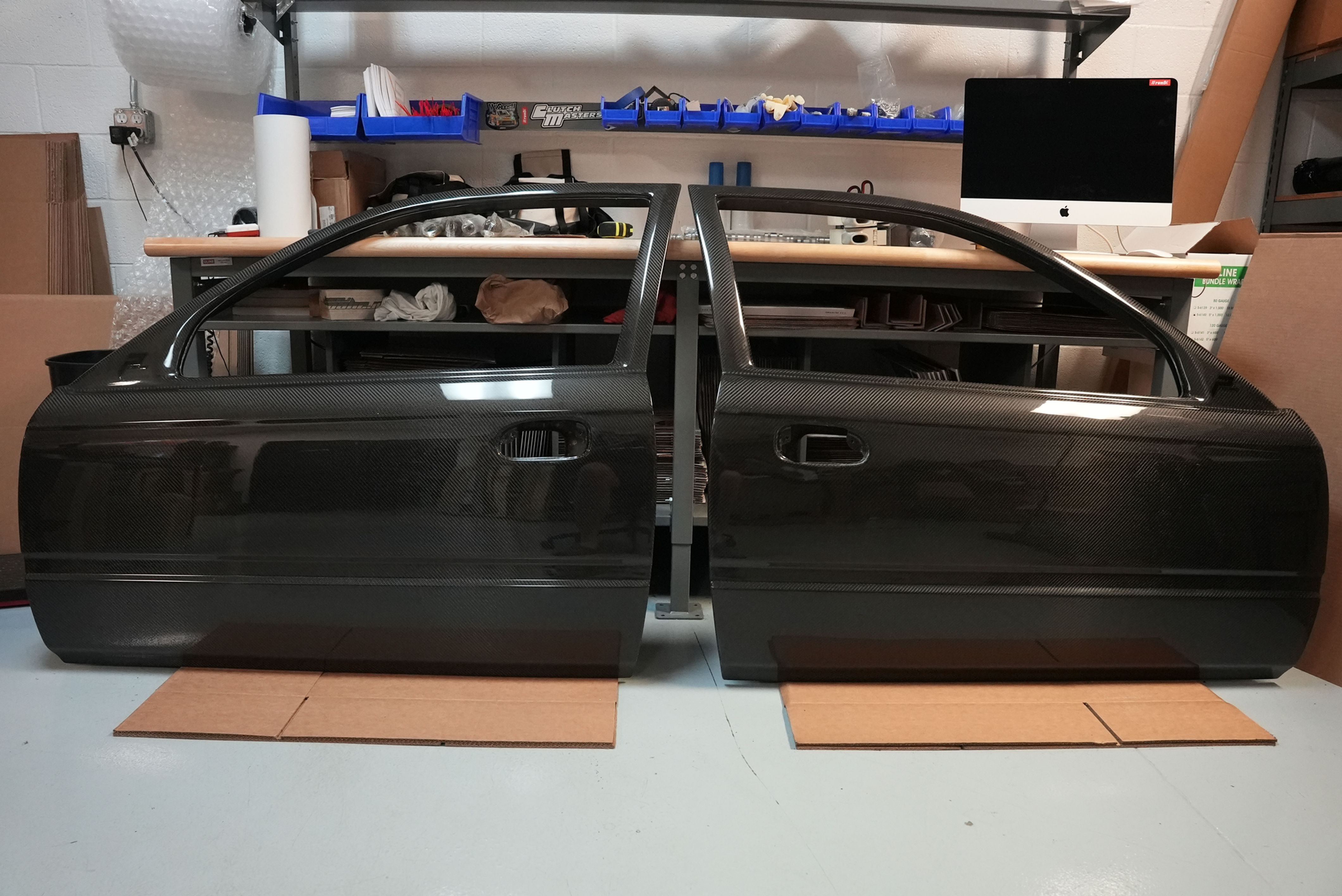 P Racing Carbon Fiber Doors (please read description)