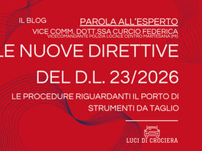 Porto di strumenti da taglio: le nuove regole operative del D.L. 23/2026