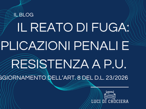Il reato di fuga nel nuovo art. 192 C.d.S.: disciplina, arresto in flagranza differita e rapporti con l’art. 337 c.p.