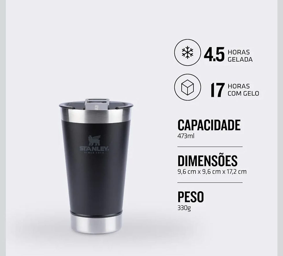 Miniatura: Copo Térmico com Tampa Stanley 473ml