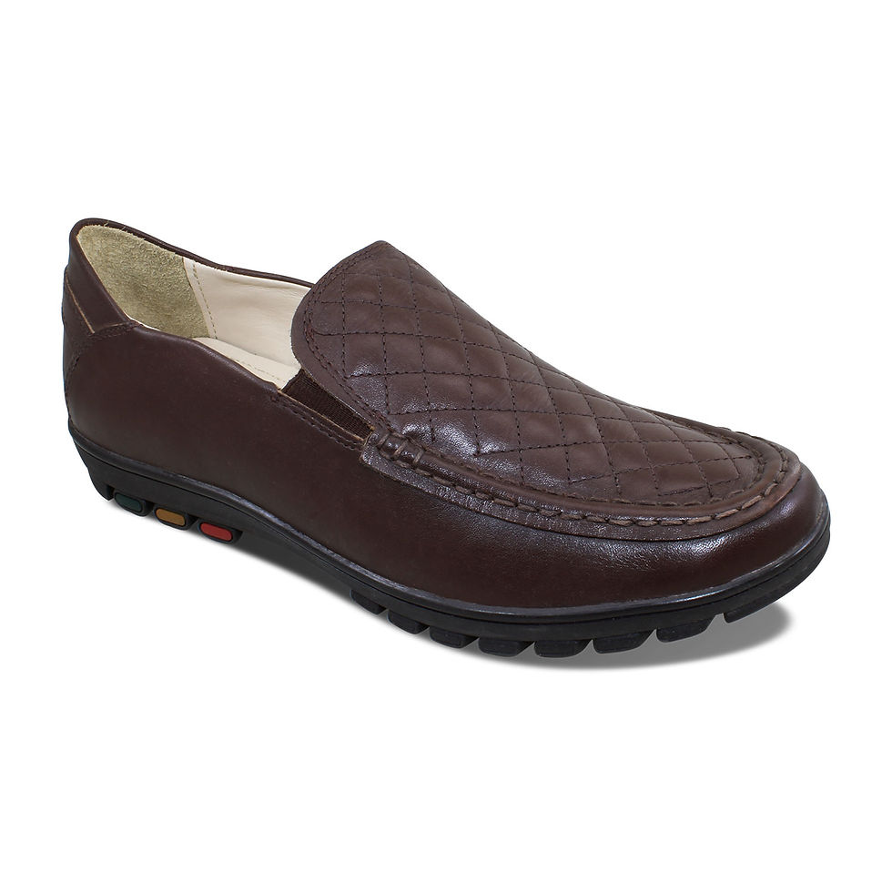 Thumbnail: Crescent Gents Formal Loafer, (Brown)